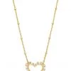 Kendra Scott Ari Heart Crystal Pendant Necklace | Necklaces