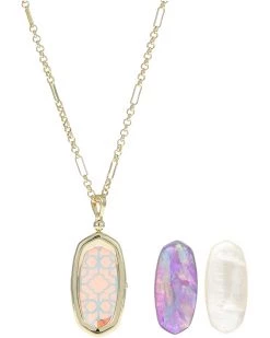 Kendra Scott Elle Locket Gift Set | Necklaces