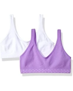 Hanes Big Girls Seamless Comfortflex Fit Cozy Pullover Bra 2-pack | Underwear & Intimates