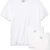 Hanes Men's Tagless Stretch White Crewneck T-Shirts, 3 Pack | Shirts & Tops