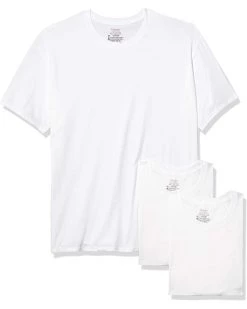 Hanes Men's Tagless Stretch White Crewneck T-Shirts, 3 Pack | Shirts & Tops