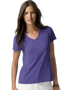 Hanes Women's Short Sleeve V-Neck T-Shirt | Shirts & Tops -Kendra Scott Shop 61NYoFmEsLL. AC SR736920