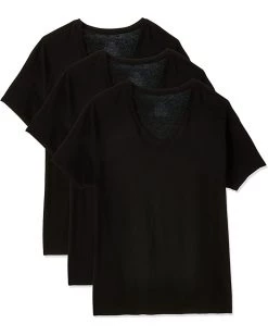 Hanes Men's Tagless Ultra Soft V-Neck Tee-Multiple Packs Available | Shirts & Tops
