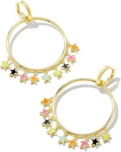 Kendra Scott Sloane Star Open Frame Earrings