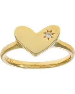 Kendra Scott Demi-fine Ari Heart Band Ring | Rings