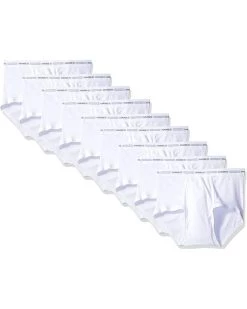 Hanes Men's Tagless White Briefs with ComfortFlex Waistband, Multiple Packs Available | Underwear
