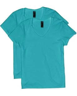 Hanes Women's Short Sleeve V-Neck T-Shirt | Shirts & Tops -Kendra Scott Shop 61rfigq3TjL. AC SR736920