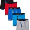 Hanes Boys' Lightweight Super Soft Boxer Briefs 5-Pack | Underwear