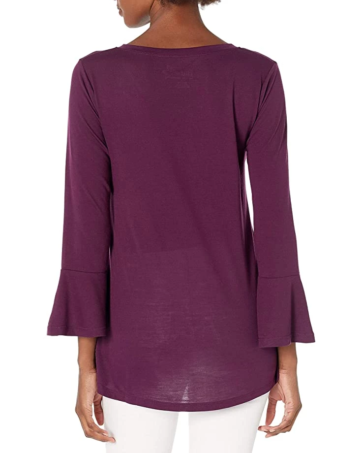 Hanes Women's Lightweight Bell Sleeve Top | Shirts & Tops 4 Hanes Women's Lightweight Bell Sleeve Top | Shirts & Tops - Image 2
