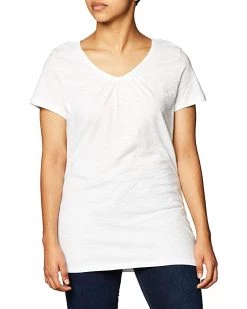 Hanes Women's Shirred V-Neck T-Shirt | Shirts & Tops -Kendra Scott Shop 71CDgMyLQ4L. AC SR736920