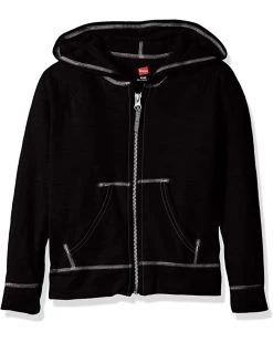 Kendra Scott Shop 27 Hanes Little Girls' Slub Jersey Full Zip Jacket | Hoodies & Sweatshirts