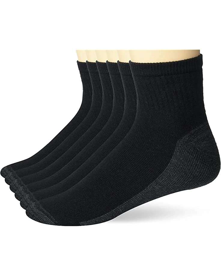 Hanes Mens Ultra Cushion Freshiq Odor Control With Wicking Ankle Socks, 6-pair Pack 3 Hanes Mens Ultra Cushion Freshiq Odor Control With Wicking Ankle Socks, 6-pair Pack