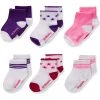 Hanes Girls' Toddler Ankle Socks (Pack of 6), Assorted color -Kendra Scott Shop 71dLhy64iVL. AC SR736920
