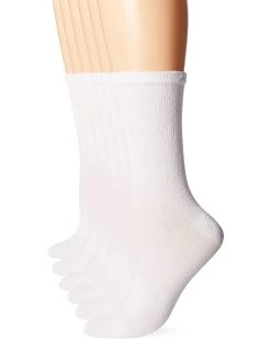 Hanes Women's 6-Pack Crew Socks