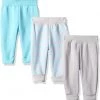 Hanes Baby Flexy 3 Pack Adjustable Fit Fleece Joggers | Pants