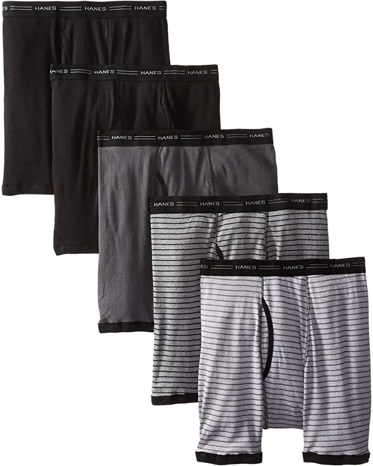 Hanes Men's Tagless Cool Dri Boxer Briefs with ComfortFlex Waistband-Multiple Packs Available | Underwear 8 Hanes Men's Tagless Cool Dri Boxer Briefs with ComfortFlex Waistband-Multiple Packs Available | Underwear - Image 6