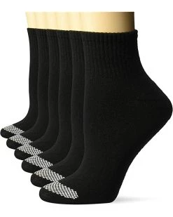 Hanes Womens Cool Comfort Toe Support Ankle Socks, 6-pair Pack