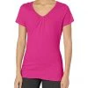 Hanes Women's Shirred V-Neck T-Shirt | Shirts & Tops