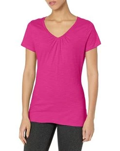 Hanes Women's Shirred V-Neck T-Shirt | Shirts & Tops