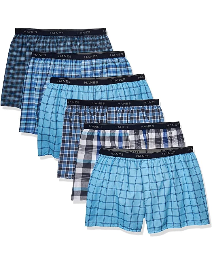 Hanes Men's Tagless Boxer with Exposed Waistband, Multiple Packs Available | Underwear 3 Hanes Men's Tagless Boxer with Exposed Waistband, Multiple Packs Available | Underwear