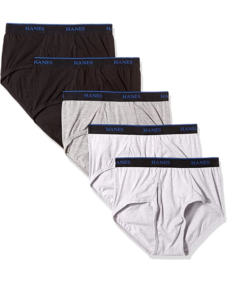 Hanes Men's 5-Pack ComfortBlend Briefs with FreshIQ | Underwear 3 Hanes Men's 5-Pack ComfortBlend Briefs with FreshIQ | Underwear