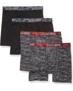 Hanes Men's Sport X-Temp Performance Boxer Brief 4-Pack | Underwear -Kendra Scott Shop 81RBSyT0eL. AC SR736920