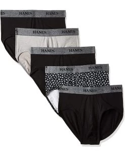 Hanes Men's 5-Pack FreshIQ Brief with ComfortFlex Waistband | Underwear