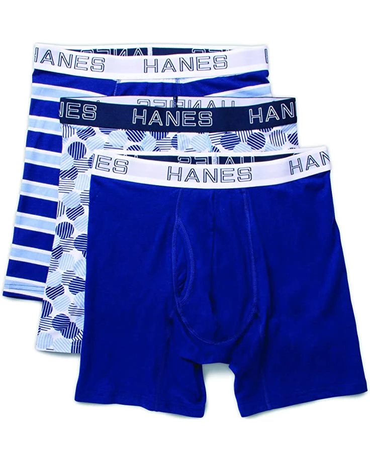Hanes Men's Comfort Flex Fit Odor Control Boxer Briefs (3 Pack) | Underwear 5 Hanes Men's Comfort Flex Fit Odor Control Boxer Briefs (3 Pack) | Underwear - Image 3