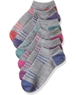 Hanes Womens Performance Cool Compression No Show Socks 6 Pair Pack